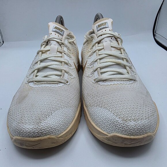 Nike Metcon 4 Womens Size 8 Champagne Metallic Gold Training Shoes Casual Walk - Picture 2 of 13